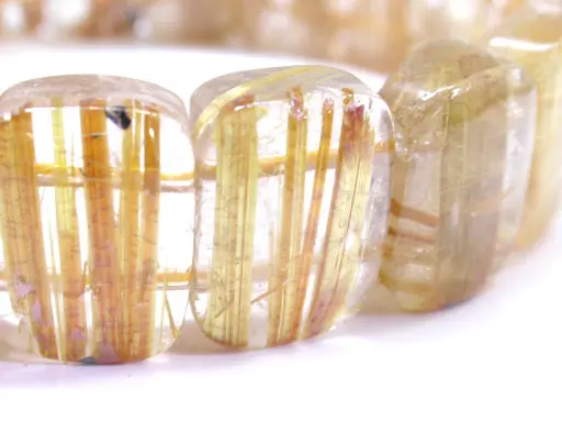 Rutilated Quartz Bracelet