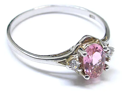 Tourmaline Silver Ring