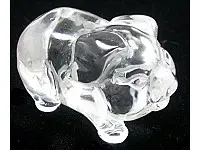 Pig Clear Crystal Pendant Pig Clear Crystal Pendant