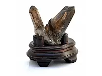 墨晶茶晶簇 墨晶茶晶簇