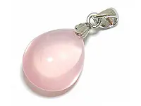 Rose Quartz Teardrop Pendant Rose Quartz Teardrop Pendant