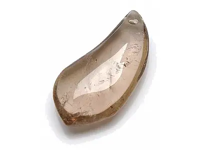 茶晶金髮晶墜子