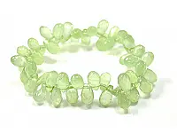 葡萄石水滴切割手鍊 葡萄石水滴切割手鍊