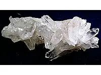 阿肯色白水晶簇