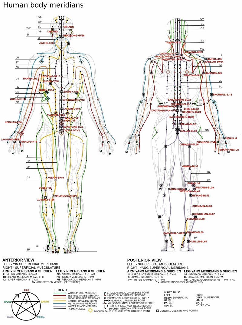 Chinese meridians